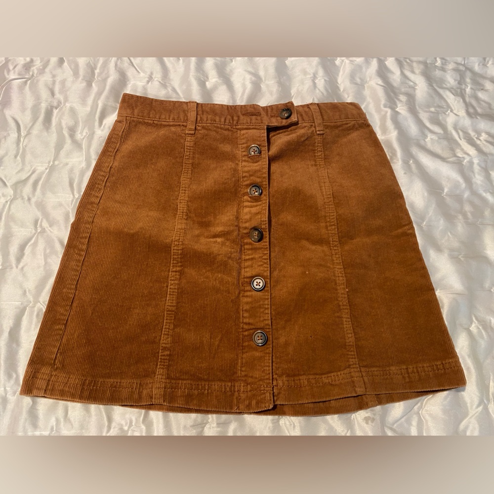 Forever 21 girls large brown skirt